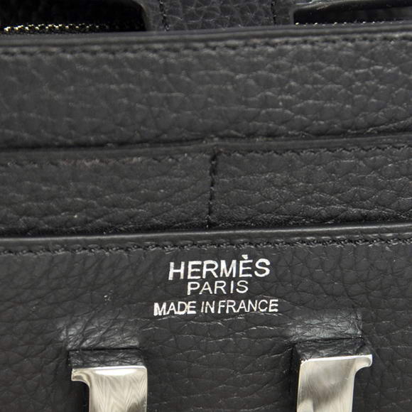 Cheap Fake Hermes Constance Wallets Togo Leather A608 Black - Click Image to Close